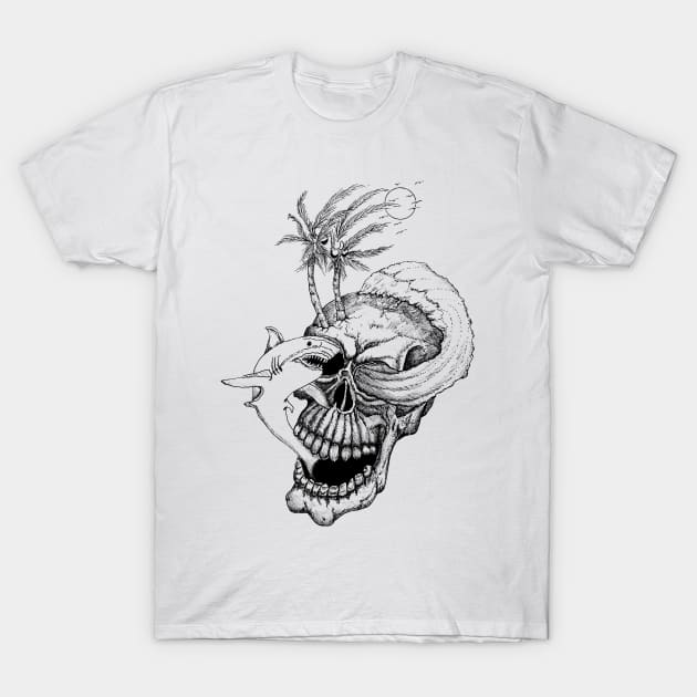 Lifes a beach T-Shirt by Gringoface